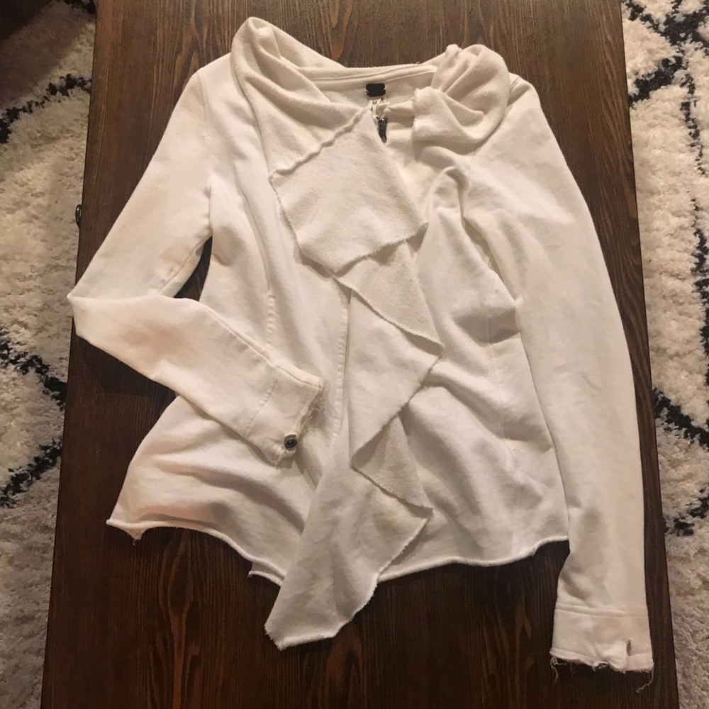 Free People Zip Up sweatshirt